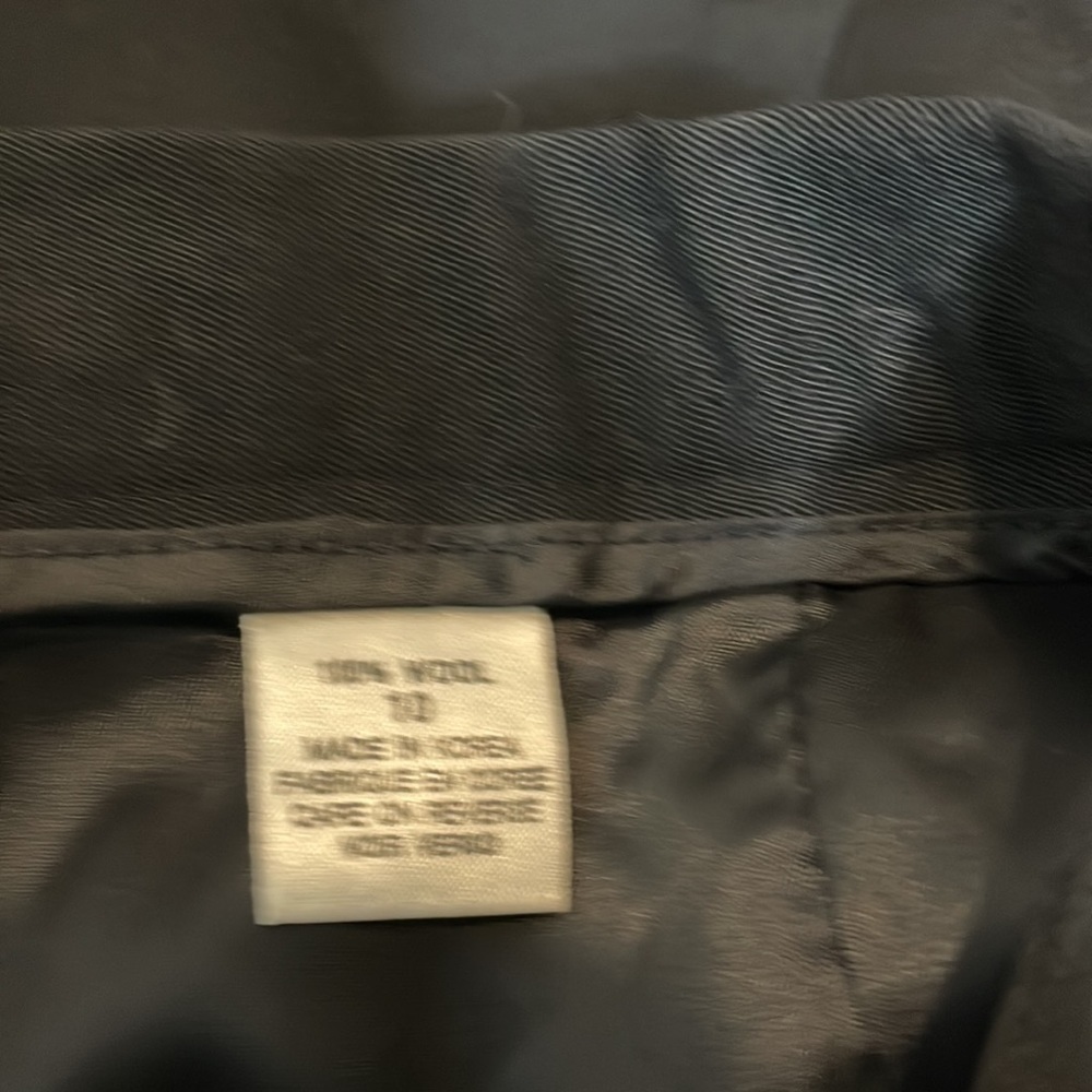 Tahiti women’s black 100% wool black skirt NWT size 10 - Picture 6 of 9